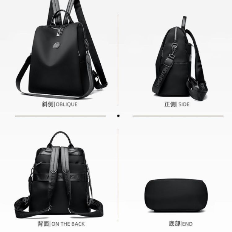 ブルベ夏/ブルベ冬バッグ　 多機能二層式リュックサック通勤通学対応型