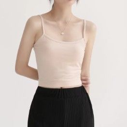 ブルベ夏/ブルベ冬服　細身ショート丈キャミソールインナートップス