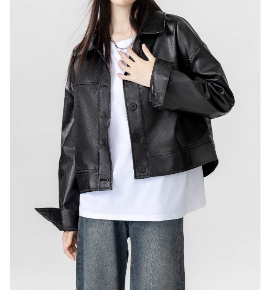 ブルベ冬服 レザージャケット