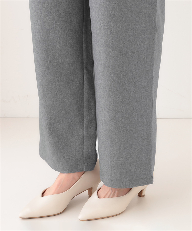 パンツ　品シルエット ストレートパンツ（ブルベ夏向け・ブルベ冬向け）