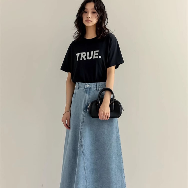 ブルベファッション 真実のことば 半袖プリントティー