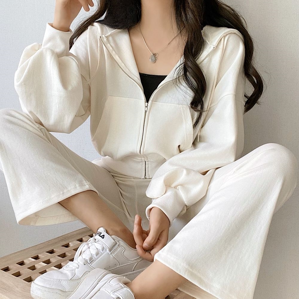 ブルベ服　スウェット上品パーカートップス（ブルベ夏向け・ブルベ冬向け）