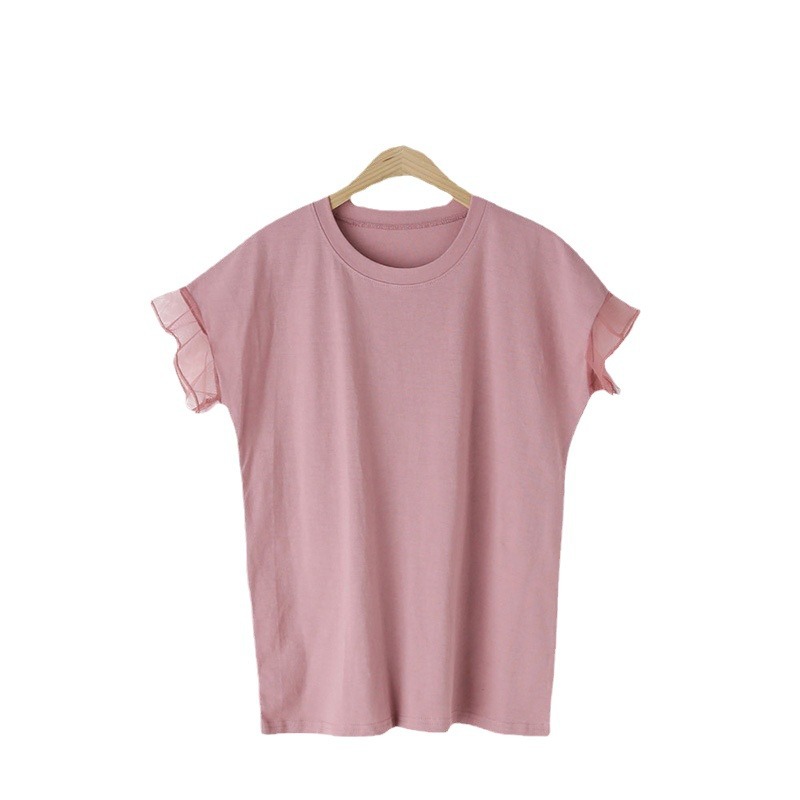 Tシャツ　透かし袖クラシカルTシャツ（ブルベ夏向け・ブルベ冬向け）
