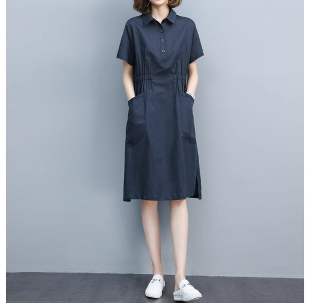 ブルベ冬服 ポロシャツワンピース