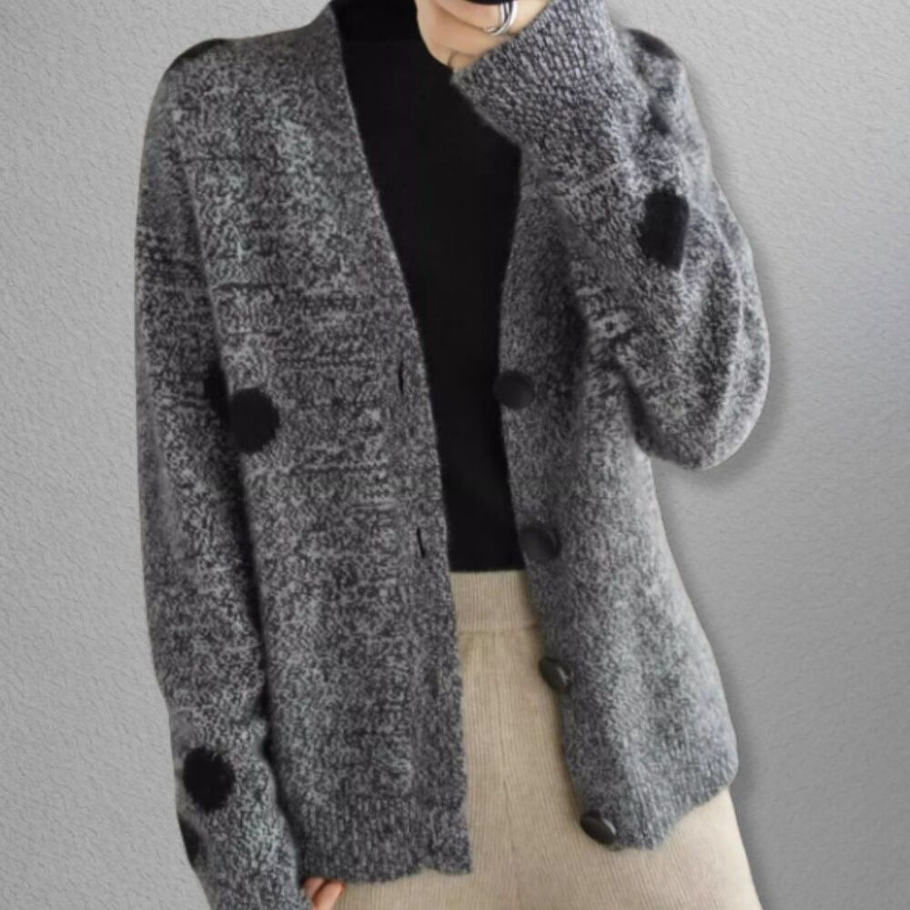 ブルベ冬服 シャギーカーディガン
