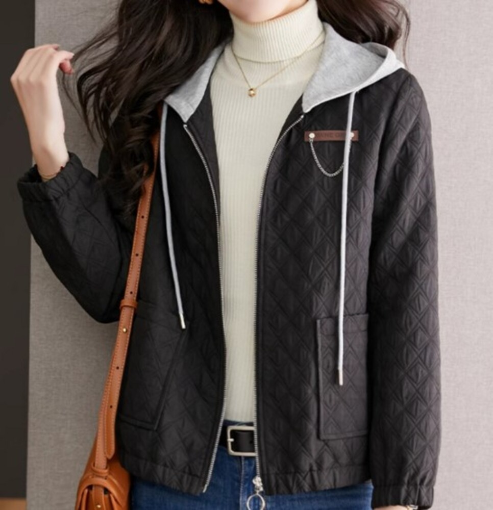 ブルベ冬服 カジュアルフード付き ショートコート