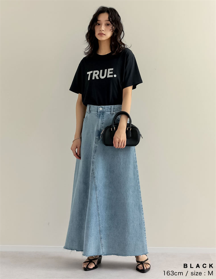 ブルベファッション 真実のことば 半袖プリントティー