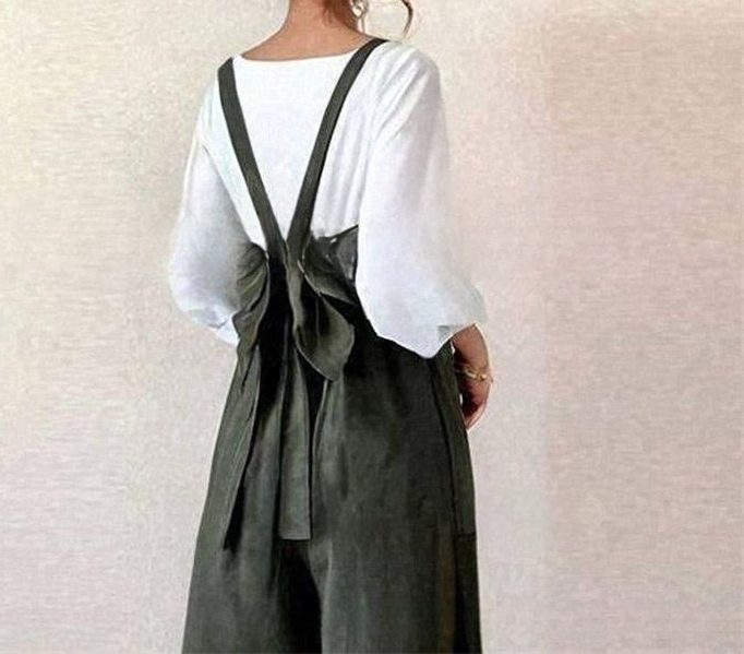 ブルベ服　上品セットアップ・オールイン風サロペット（ブルベ冬向け）