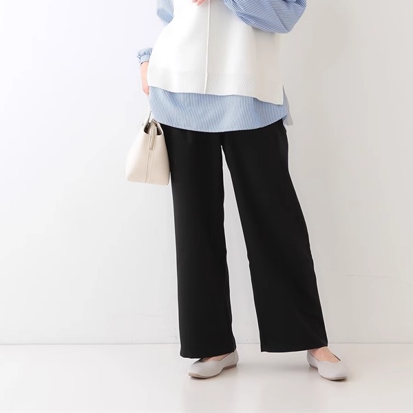 パンツ　品シルエット ストレートパンツ（ブルベ夏向け・ブルベ冬向け）