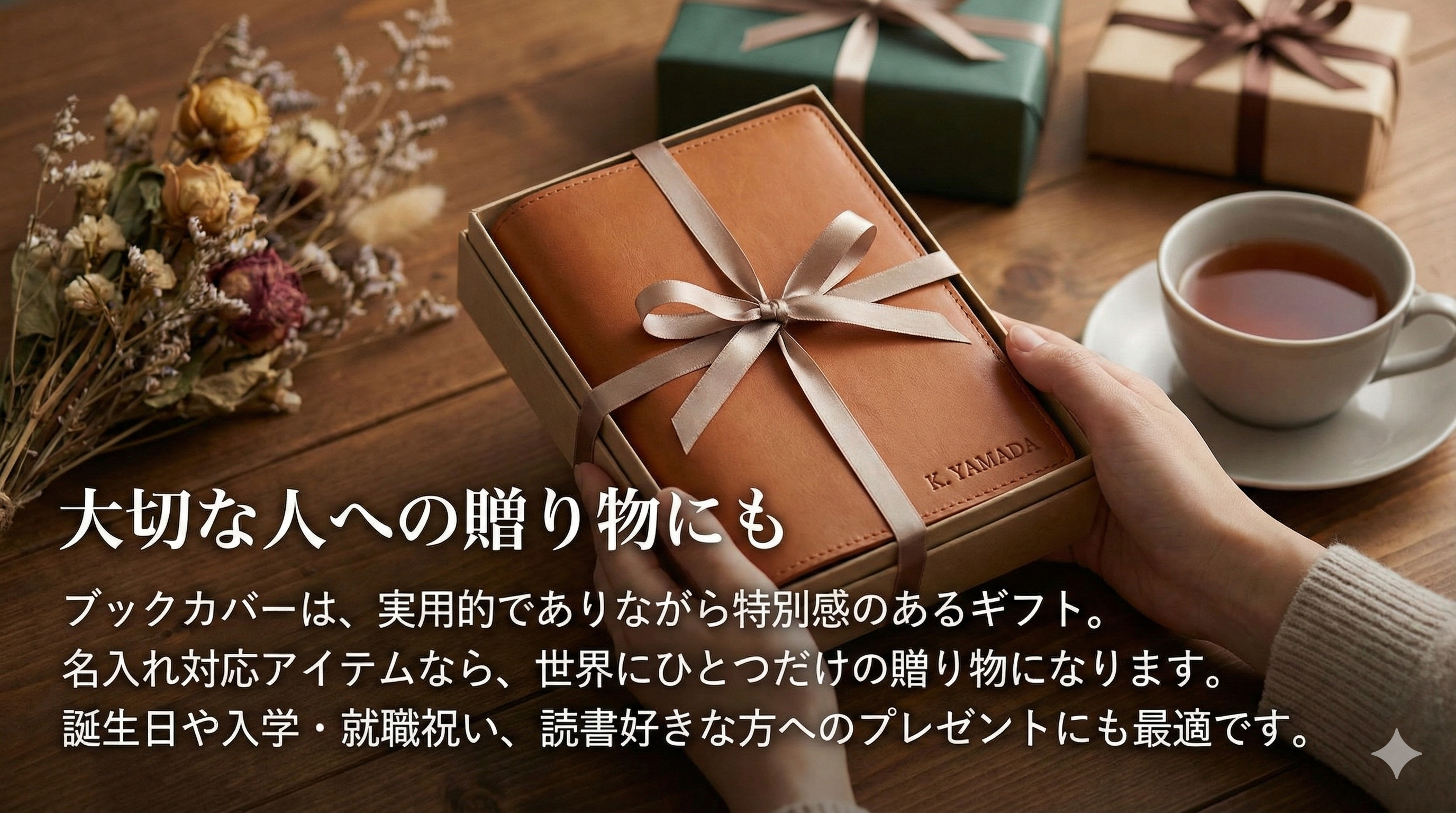 ブックカバーギフト