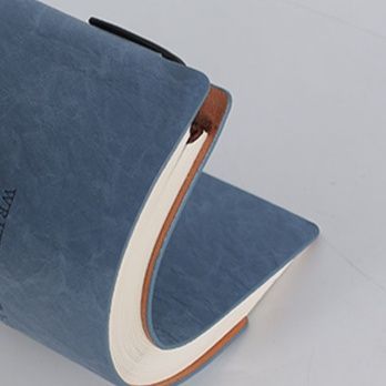 ブックカバー 高級スエード調リング綴じ式ブックカバー
