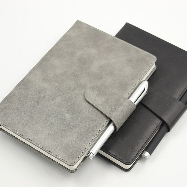 ブックカバー 上質スエード調革のベルト留め手帳カバー