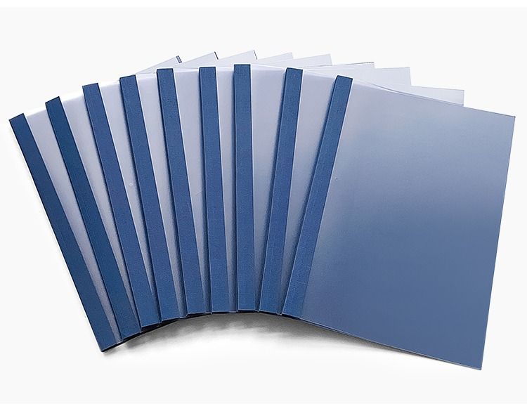 ブックカバー 磨砂素材透明報告書カバー