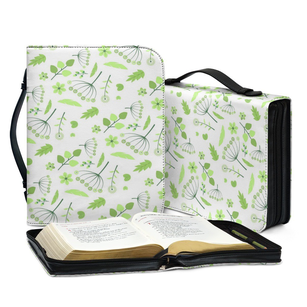 海洋生物柄持ち手付きハードカバー用ブックカバー