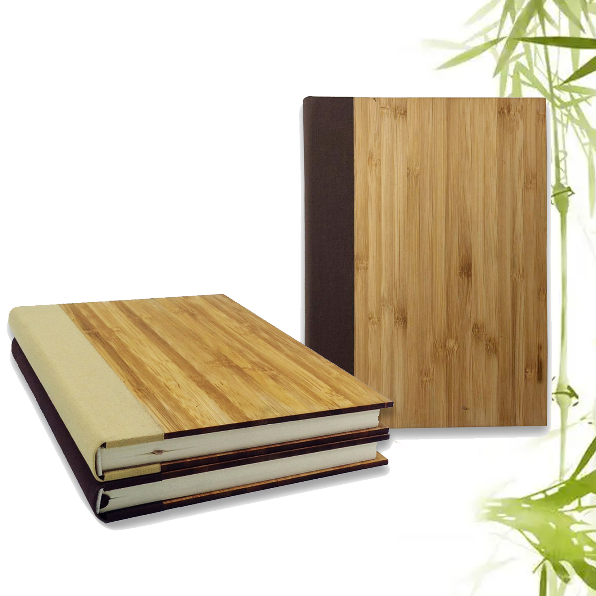ブックカバー 天然竹素材の和風ハードカバー用ブックカバー