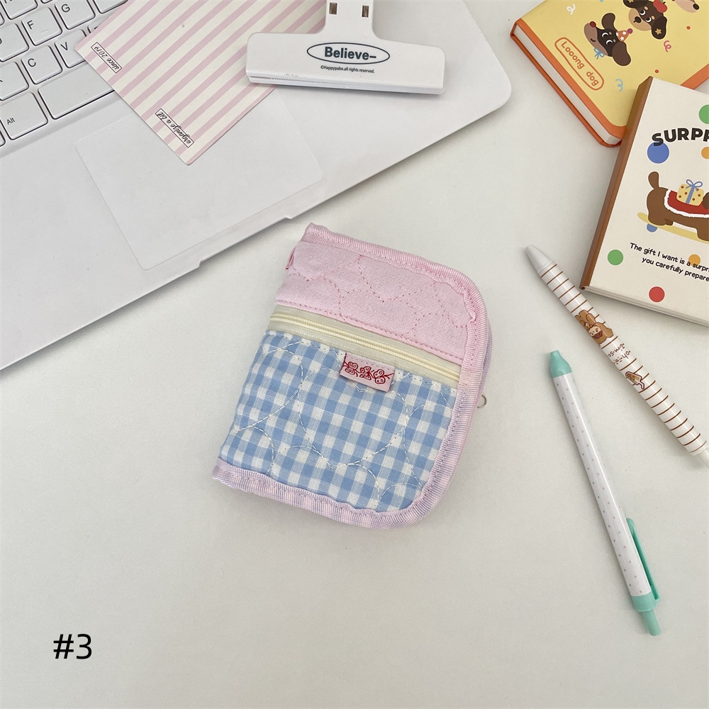 ブックカバー布製可愛いギンガムチェック柄