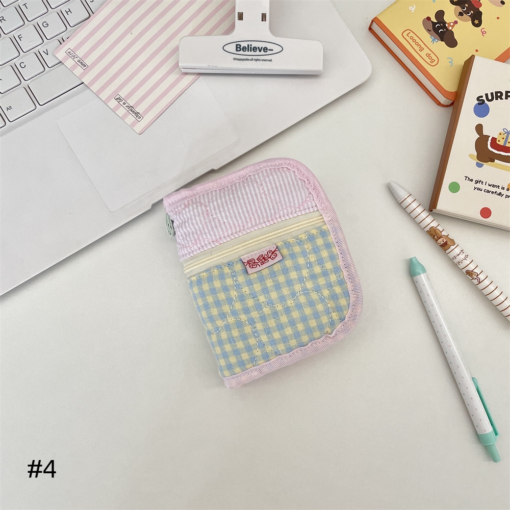 ブックカバー布製可愛いギンガムチェック柄