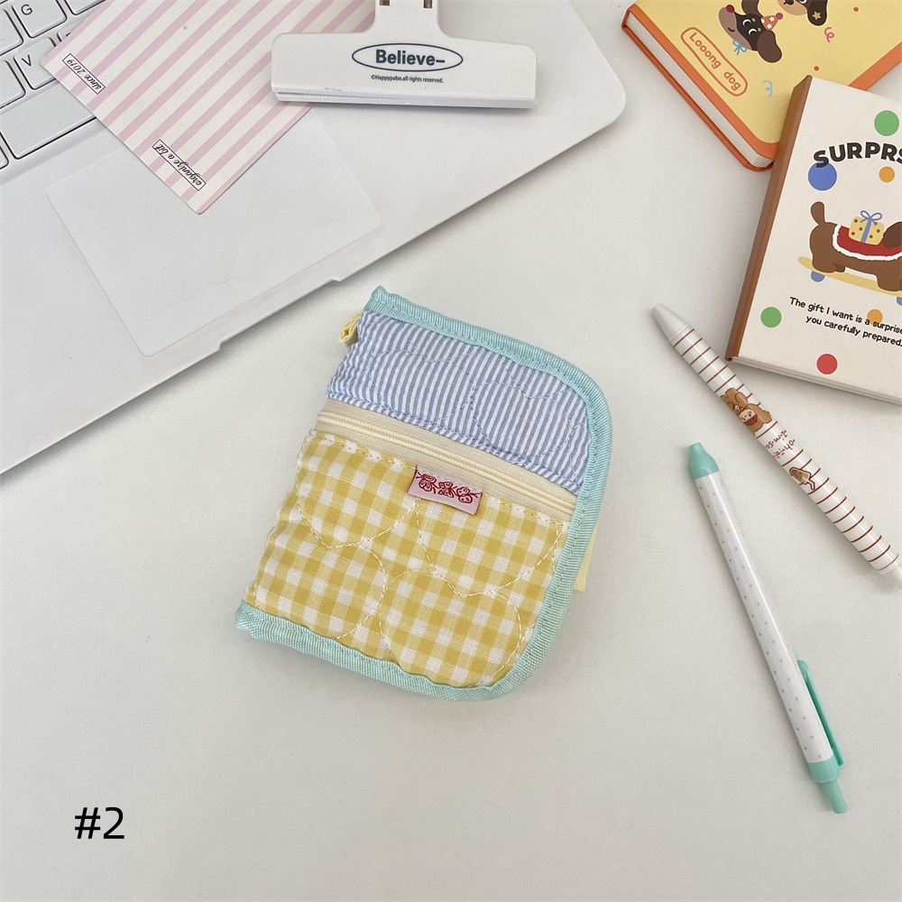 ブックカバー布製可愛いギンガムチェック柄