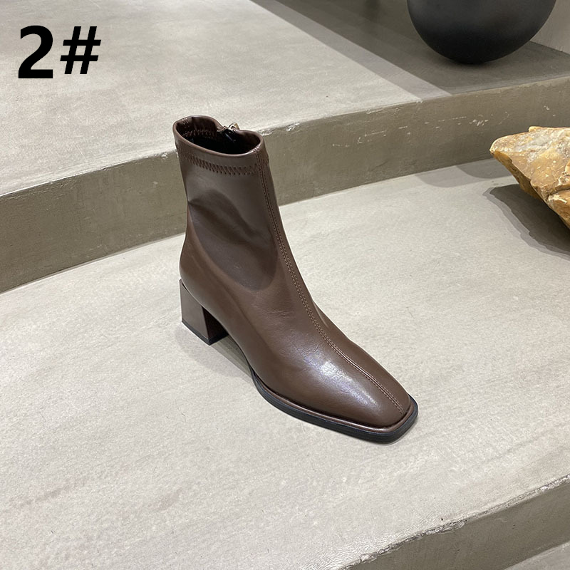 冬新作 高級感ショートブーツ レディース 大人上品