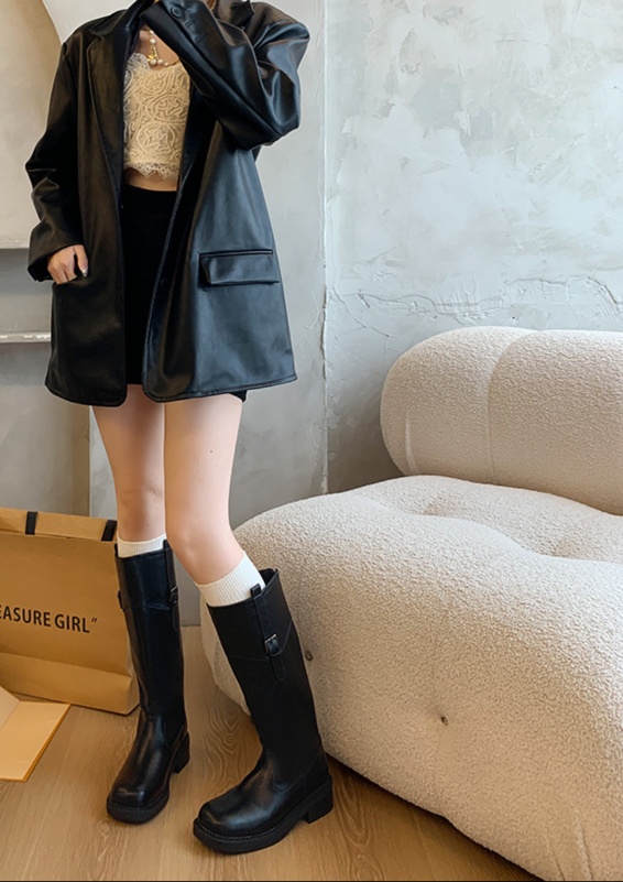 ブーツ ロング クラシカルデザイン ジョッキーブーツ