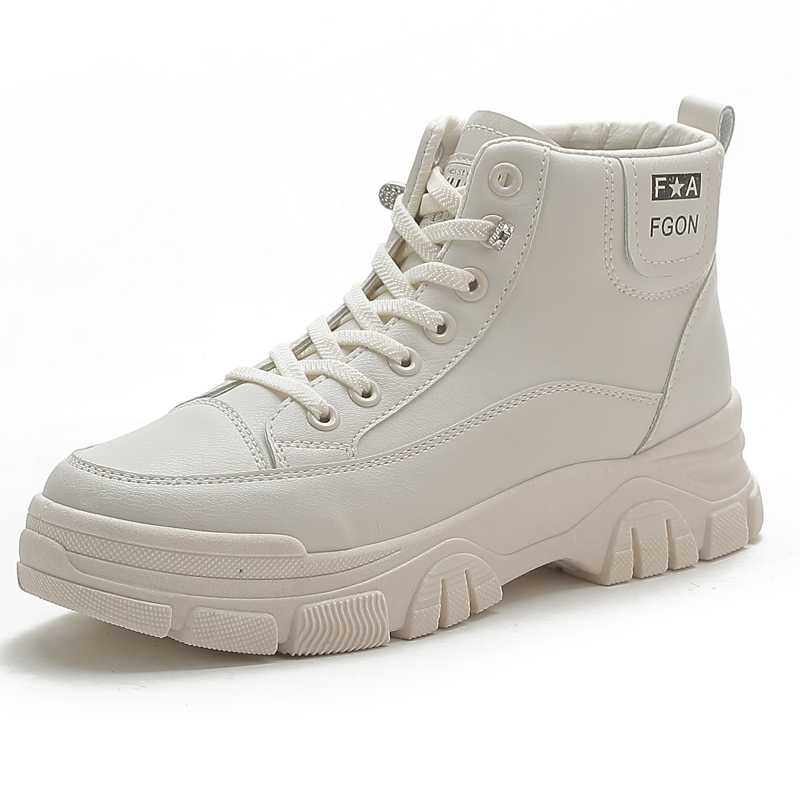 ブーツ 厚底ハイカットスポーツブーツ