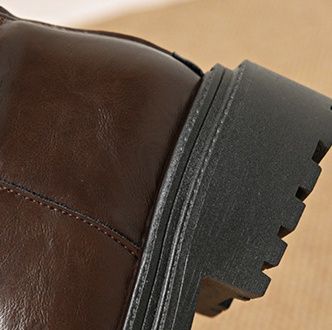 レディース厚底ロングブーツ