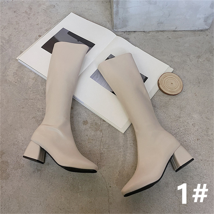 2024秋冬新作 美脚ロングブーツ レディース
