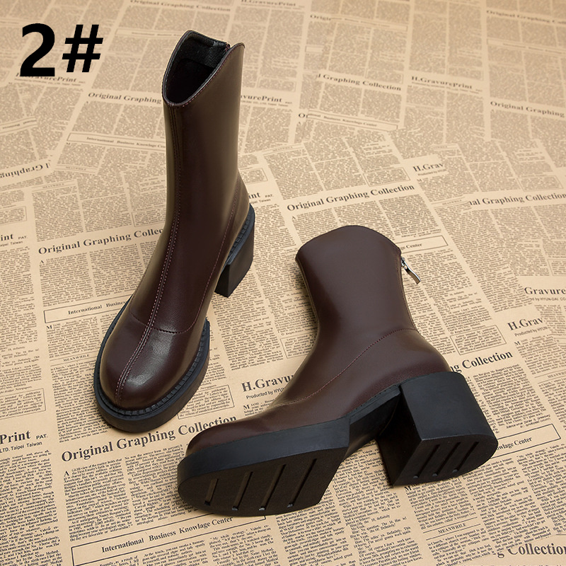 冬新作 美脚ショートブーツ レディース 韓国風