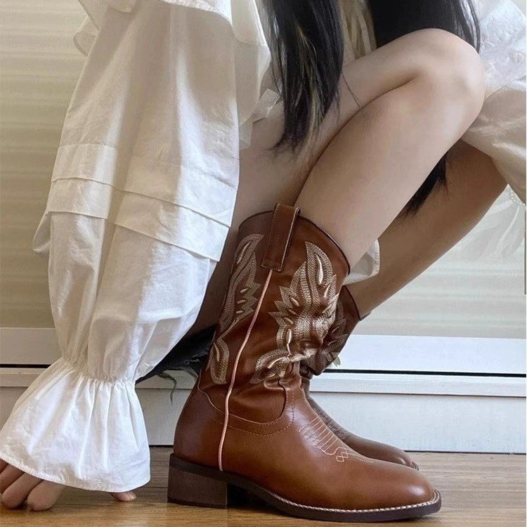厚底ブーツ