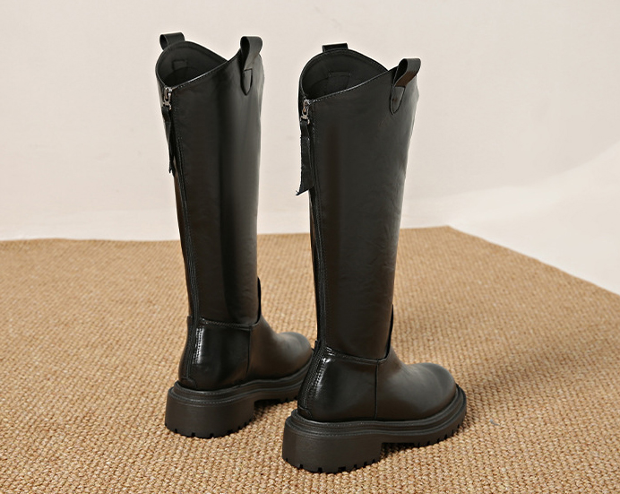 レディース厚底ロングブーツ