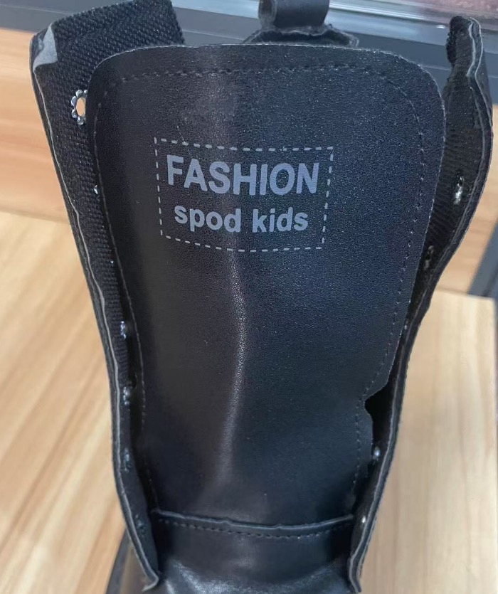 レディース レースアップ ショートブーツ 厚底 裏起毛 茶色