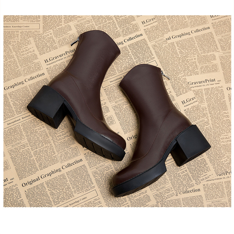 冬新作 美脚ショートブーツ レディース 韓国風