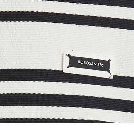 ボーダー クラシック横縞ゆったりデザインTシャツ