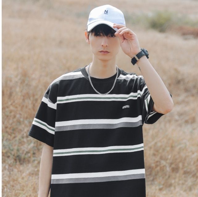 ボーダー服 クラシック マリンボーダー 半袖Tシャツ