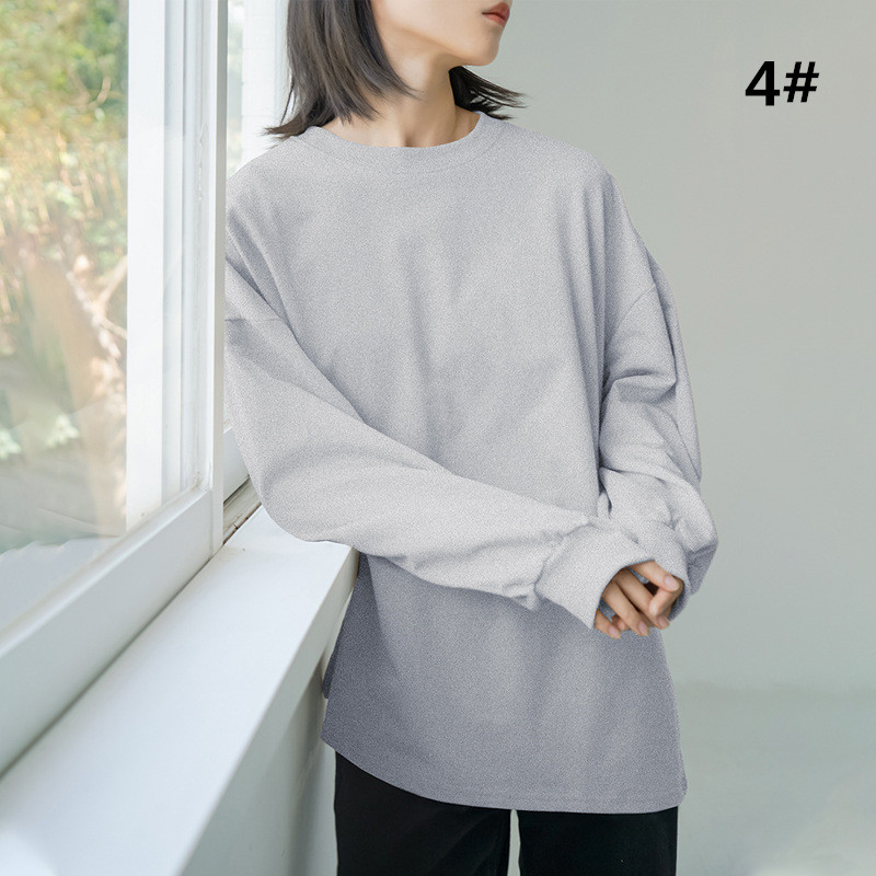 ボーダー服 秋新作 ボーダー柄プルオーバー ゆったりシルエット