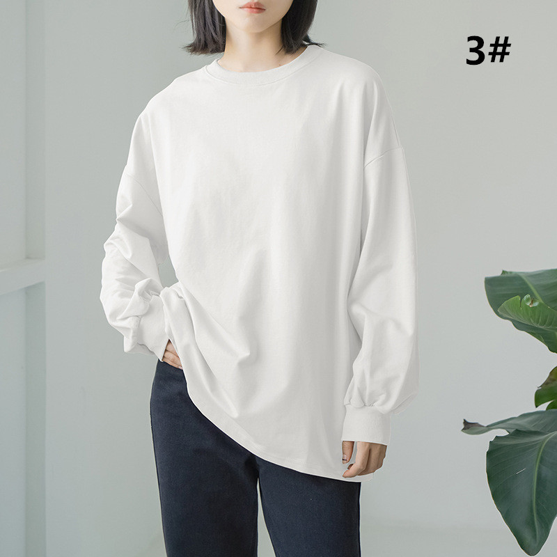 ボーダー服 秋新作 ボーダー柄プルオーバー ゆったりシルエット