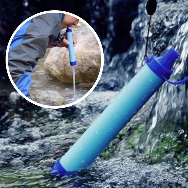 防災グッズ 携帯型浄水ボトル「サバイバルピュア」