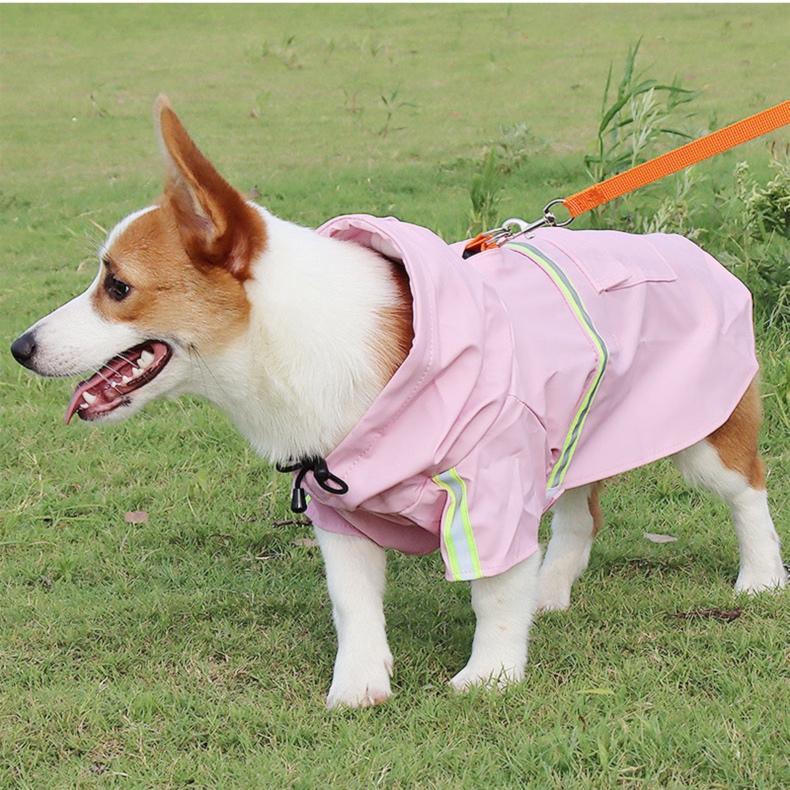 防災グッズ 愛犬の命を守る防災レインポンチョ