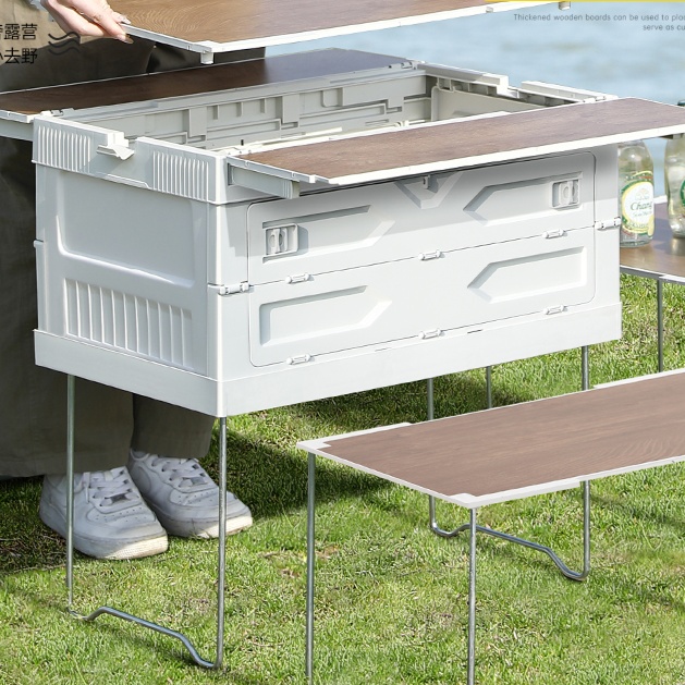 防災グッズ 折りたたみ式アウトドア収納ラック