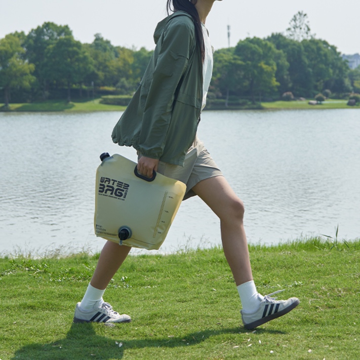 防災グッズ 折りたたみ防災用給水タンク