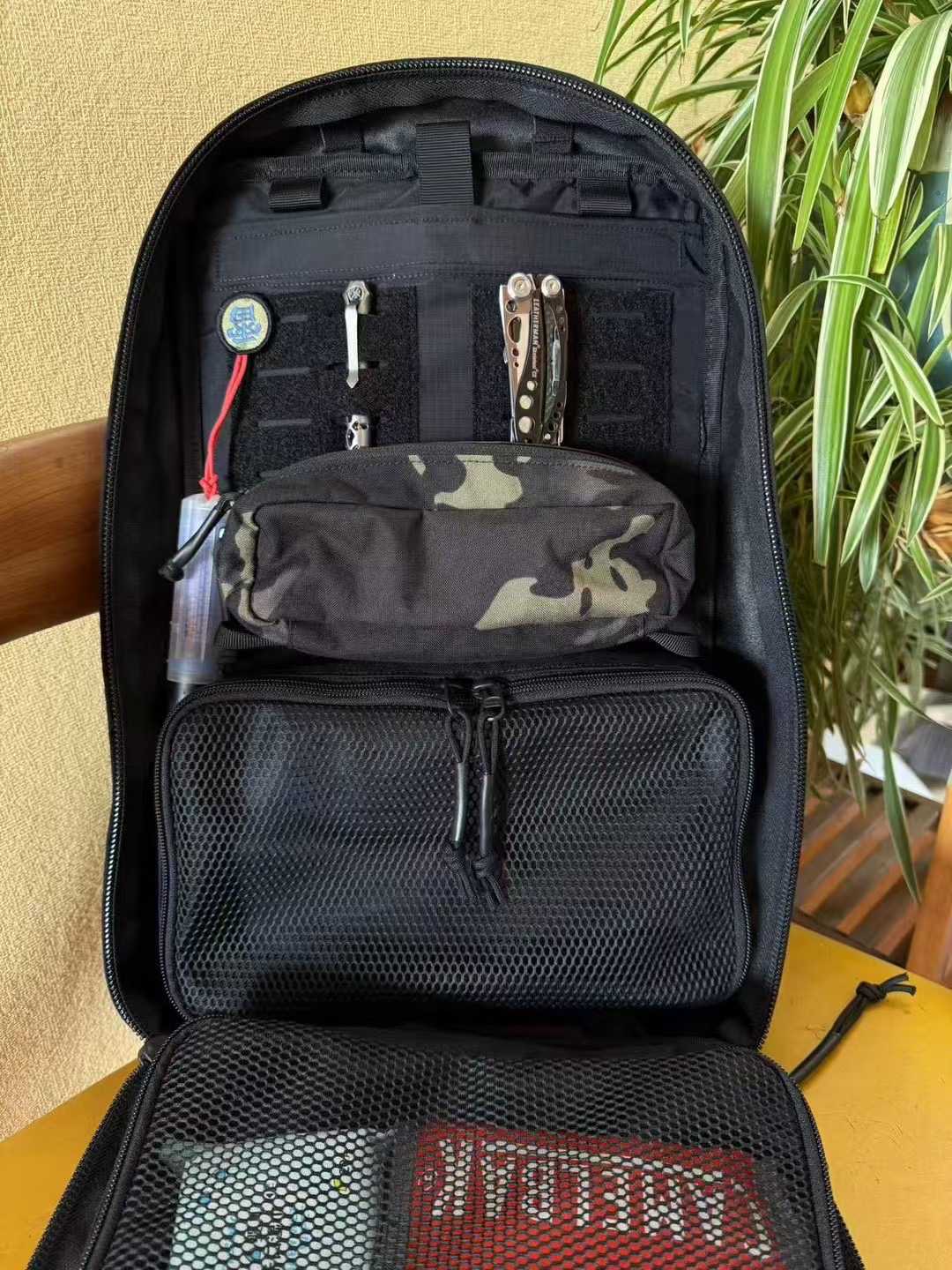 防災グッズ 機能性抜群！防災モジュール収納リュック