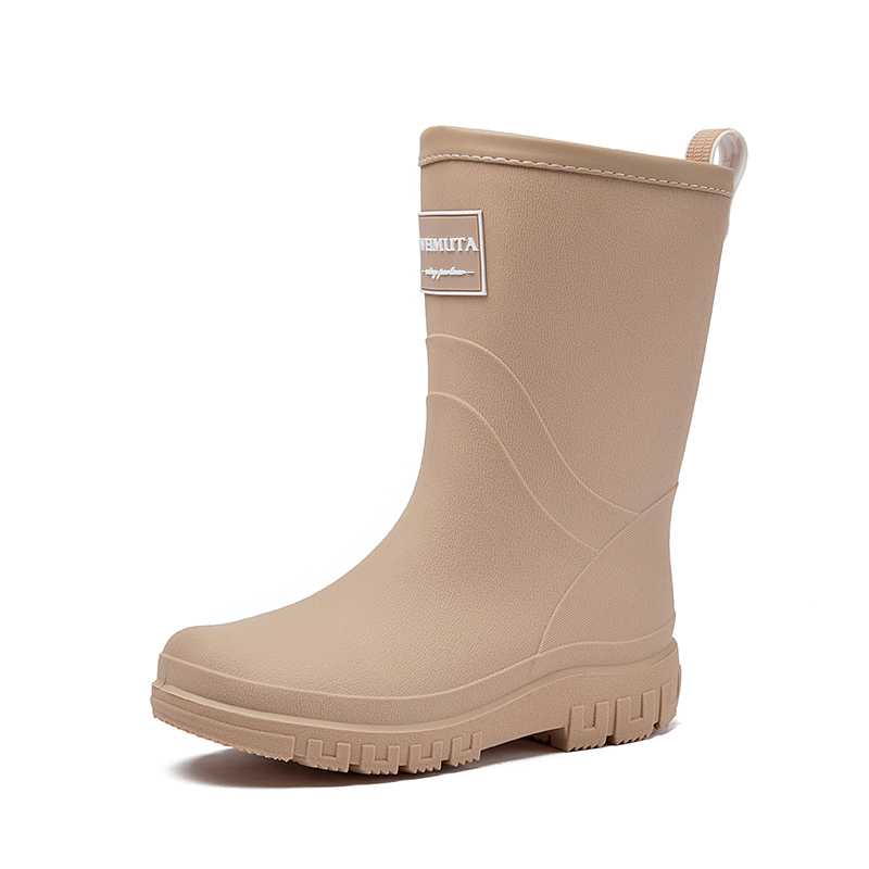 防災グッズ 防災安心ミドル丈シンプル長靴