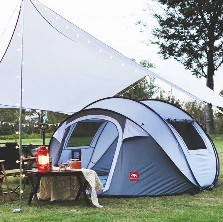 防災グッズ 瞬速自立式ワンタッチ防災テント