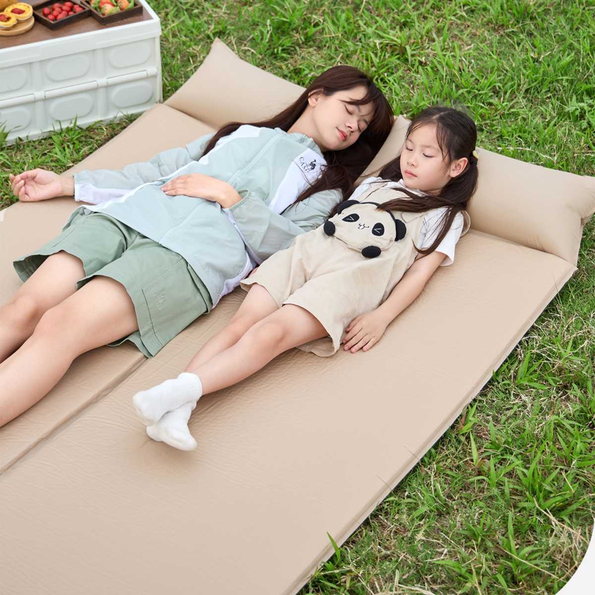 防災グッズ 快適自動膨張インフレーターマット