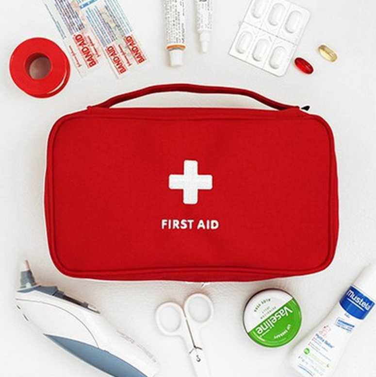 防災グッズ 携帯用救急セット 災害対策ポーチ