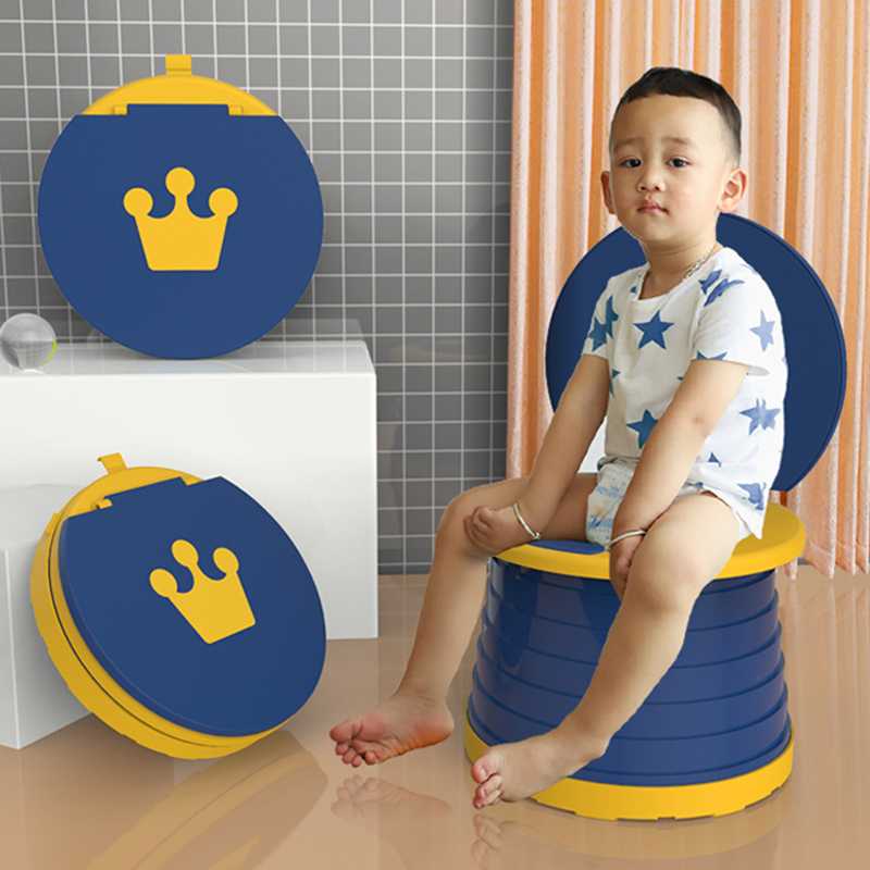 防災グッズ 折りたたみ式王冠の防災チェア