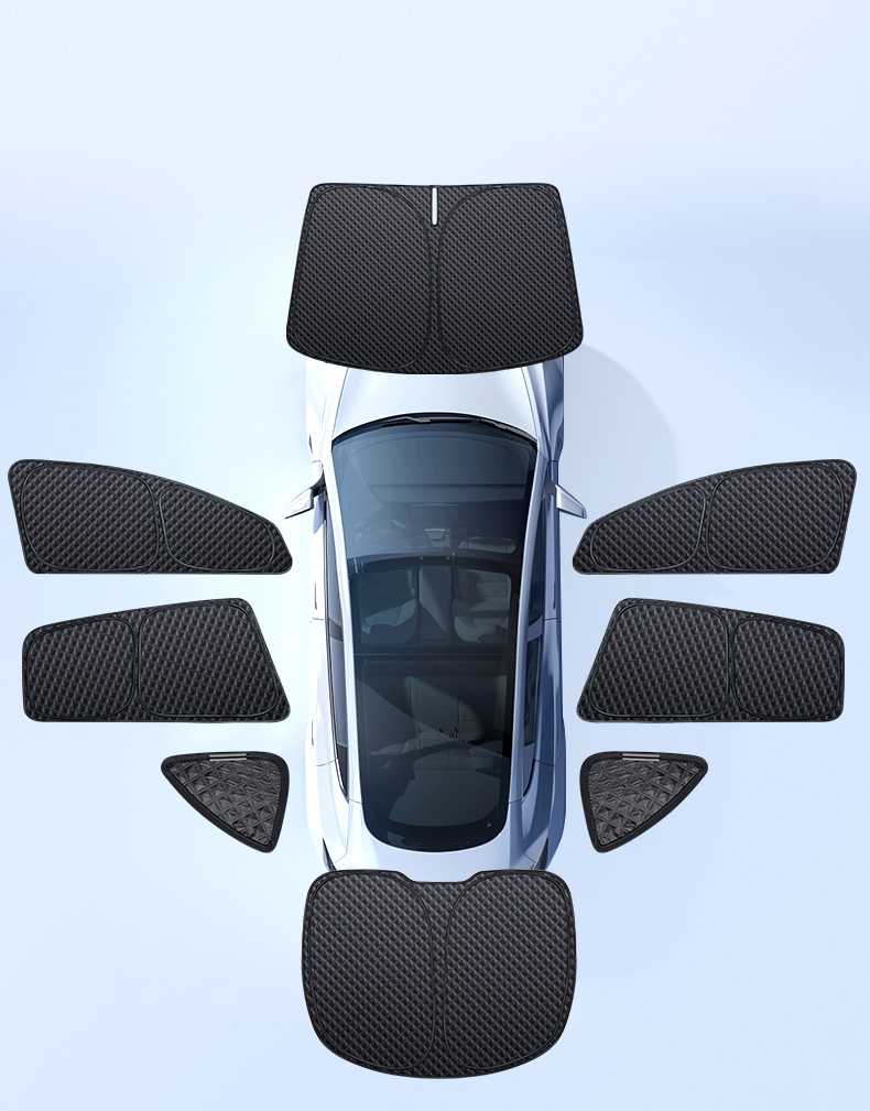 防災グッズ 全窓対応 車用サンシェード 断熱防暑キット