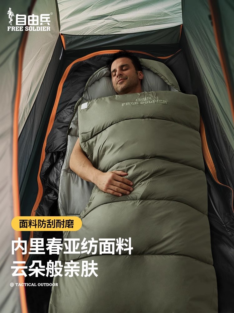 防災グッズ オールシーズン快適防災寝袋