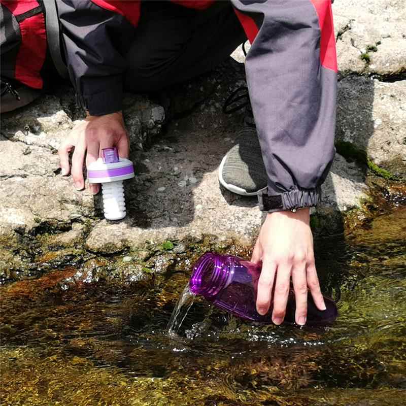 防災グッズ アウトドア専用浄水ボトル
