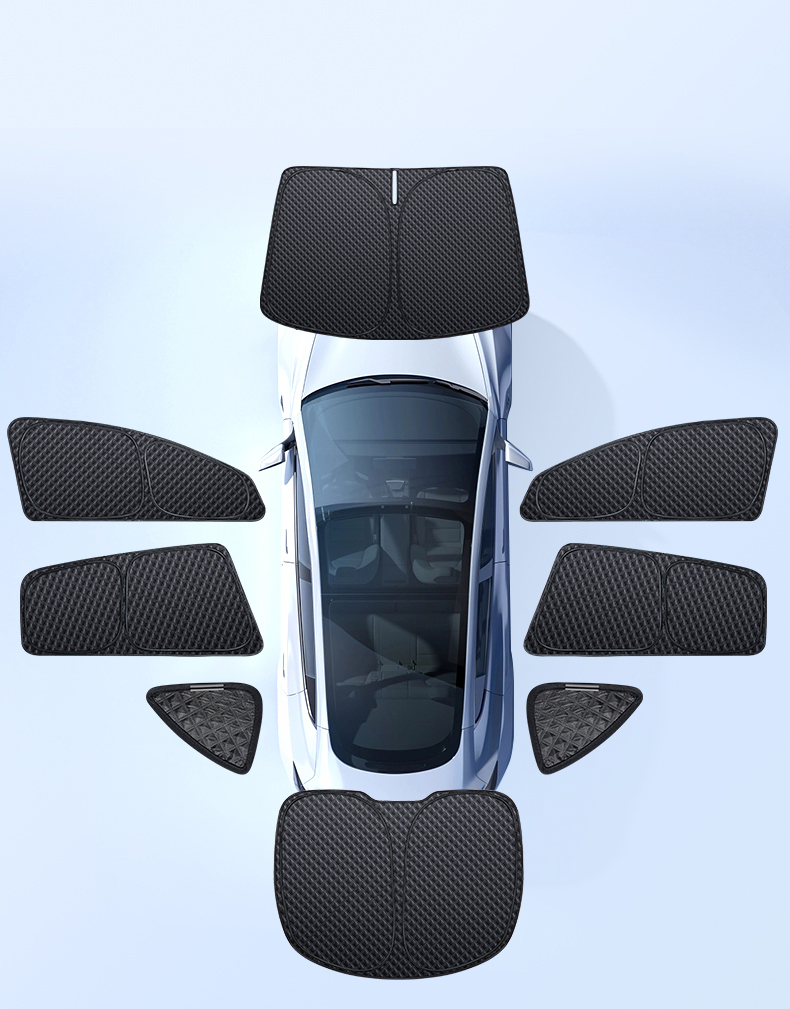 防災グッズ 全窓対応 車用サンシェード 断熱防暑キット